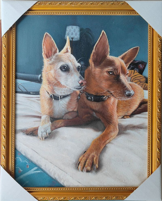 Custom Oil Painting (Ship  Framed)